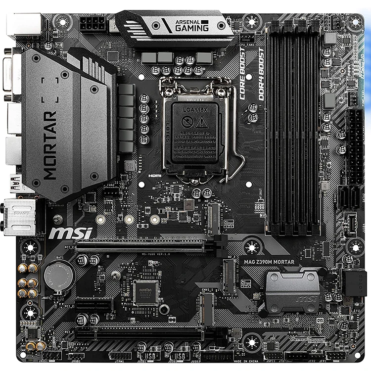MSI MAG Z390M MORTAR - Gaming Motherboard with Intel Z390