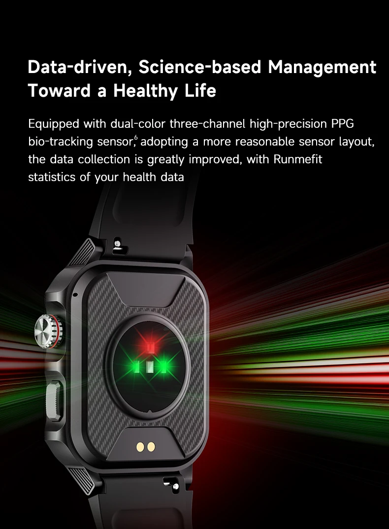 DF GTS9 MAI Health Vitality Score AMOLED Display Magnetic Heart Rate Blood Oxygen Sleep Monitoring HRV Stress Mood Tracking