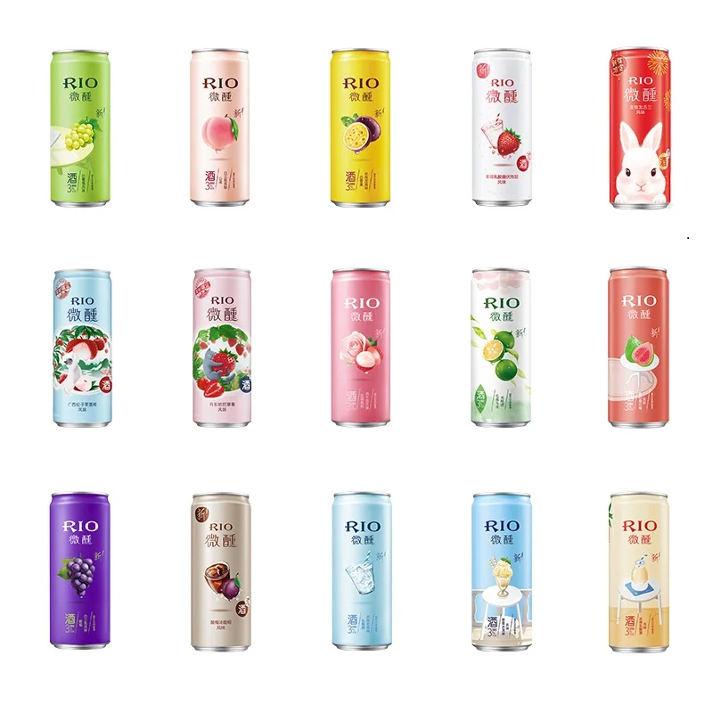 Wholesale Exotic RIO 300ml Fruity Cocktail Drinks - Tropical