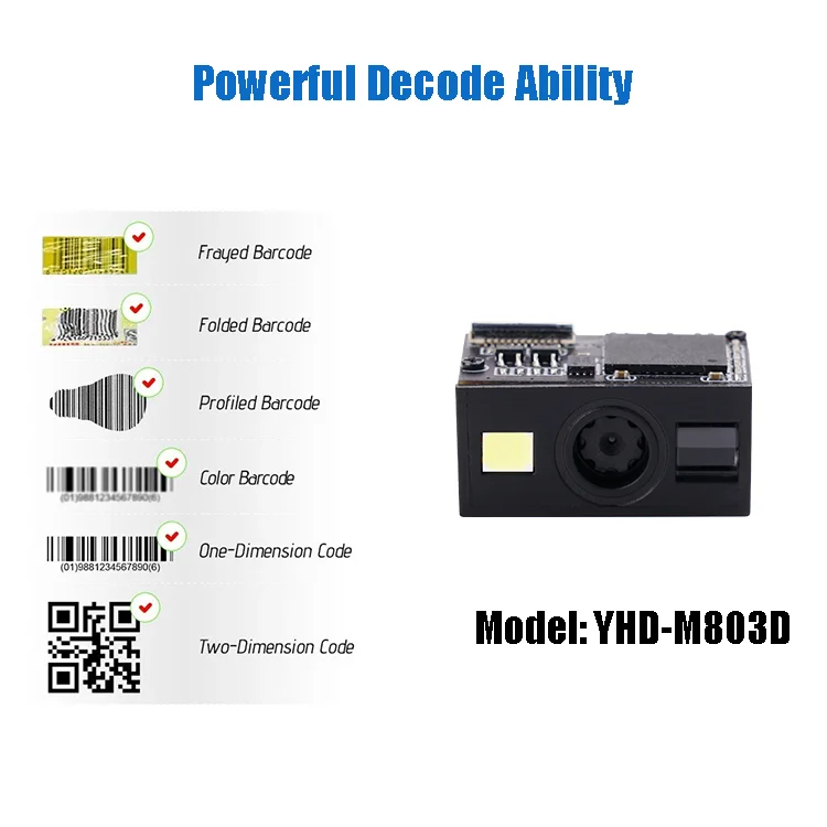 AIDC 2D Barcode Scan Engine Kiosk Payment Vending Machine Barcode Scan Module