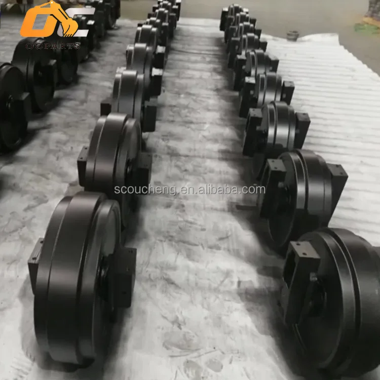 Js200 Js210 Js220 Js230 Js240 Js300 Js330 Js360 Js370 Js470 Excavator Undercarriage Parts Track Idler  for Jcb Excavator