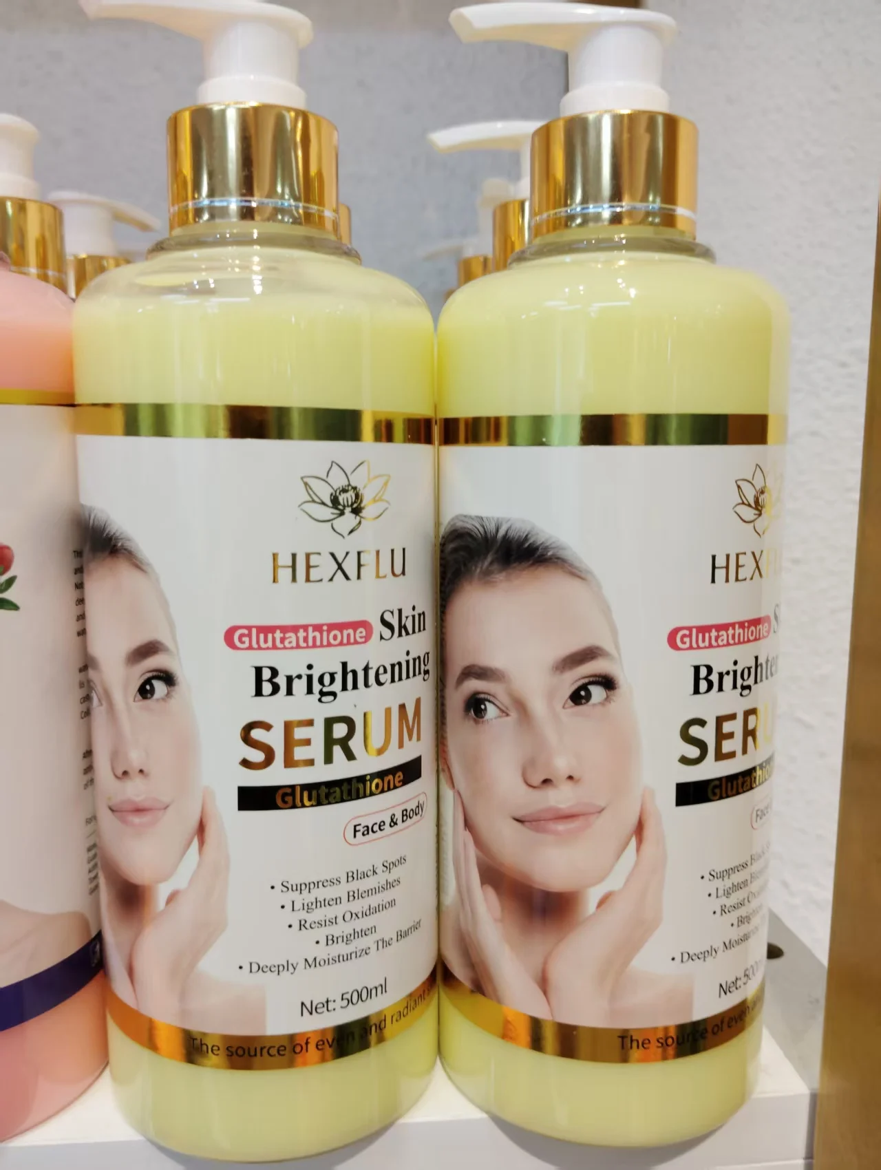 Glutathione Alpha Arbutin Brightening Desalinating Defects Antioxidant Skin Repair Face and Body Whitening Serum