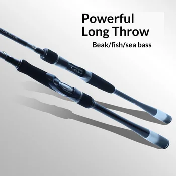 Long-Throw Ultra-Long-Throw Fast-Action Bass Lure Rod Sea Bass Rod 2.58m Rivers & Streams Weihai In-Stock Wholesale – Rod – view 2