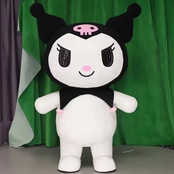 Factory Custom Cartoon Character Walking Costume Stage Performance Props Kurome Mascot Advertising Inflatable Costume Mascot