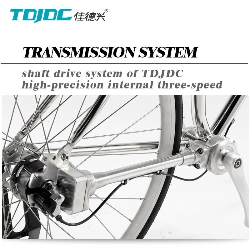 Shaft Driven No Chain Cycle Ceramic Speed New Shaft Drive Bicycle