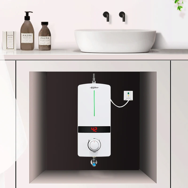 Vertically Wall Mounted Installation Slim Type Hot alibaba Water Heater Tankless ELECTRIC WATER HEATER