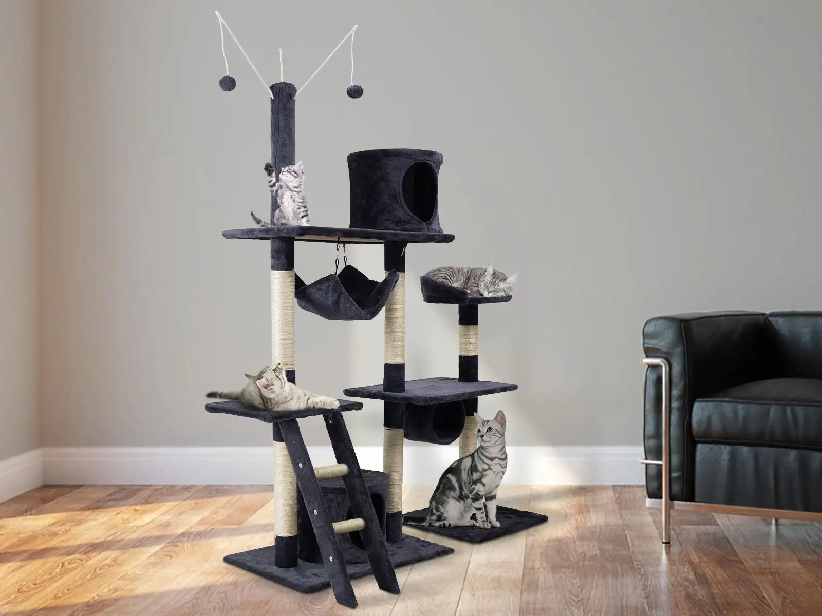 Luxury Pet House Cat Tree With Nice Condo Buy Cat Tree,Cheap Tree