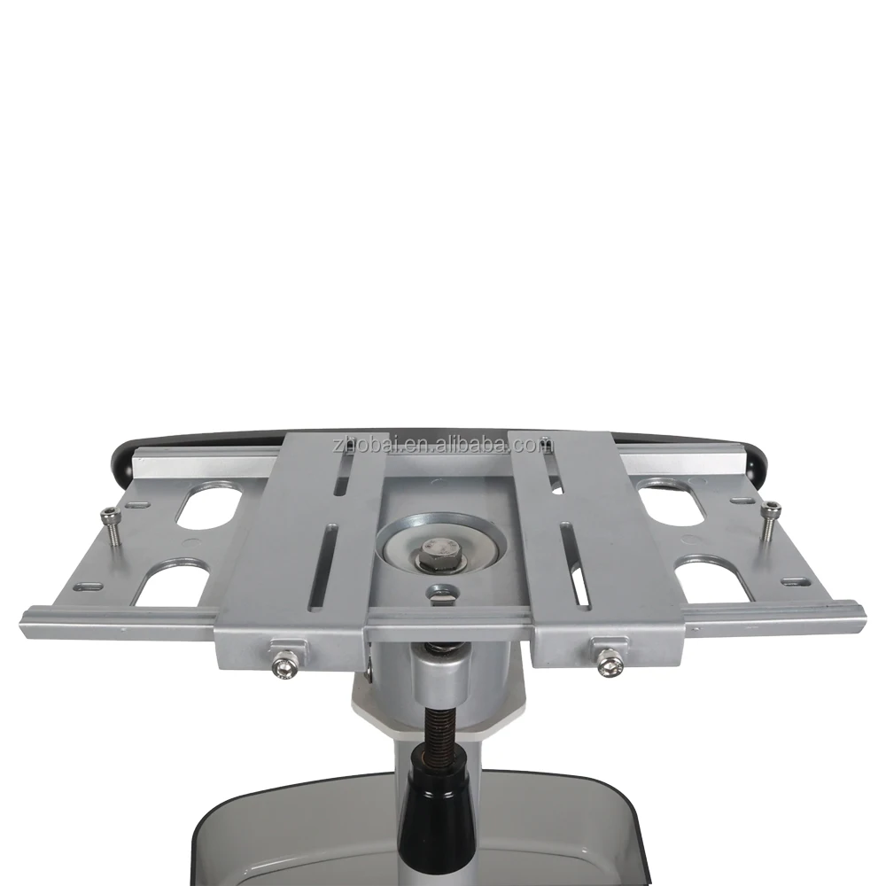 Hot Sale High Quality Adjustable Medical Trolley for Clinics Hospitals Small Four-Wheel Quick Break Design Dental Usage Hotels 6