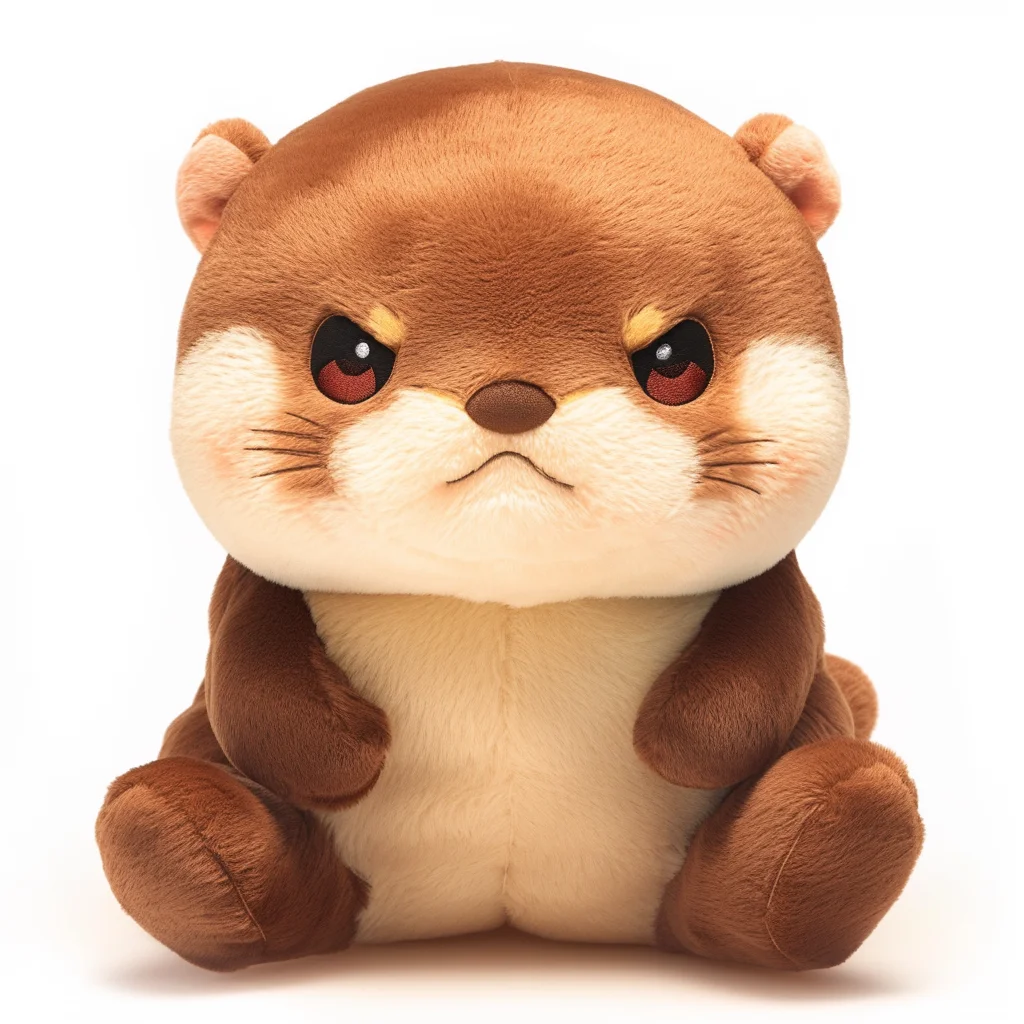 Custom Lifelike Sea Otter Soft Stuffed Plush Toys Customizable Plush Animal Toys