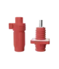 Screw type-plug-red