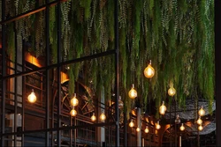 Искусственный подвесной плющ подвесная трава искусственные Подвесные Растения декоративные комнатные