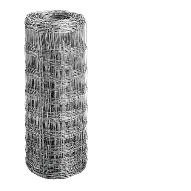 Factory Wholesale Galvanized Steel Wire Mesh Farm Fences Woven Techniques Cattle Deer Breeding Welding Cutting Punching Included