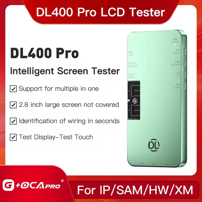 DL400 Pro LCDスクリーンテスター｜iPhone 6-15対応モバイル修理ツール