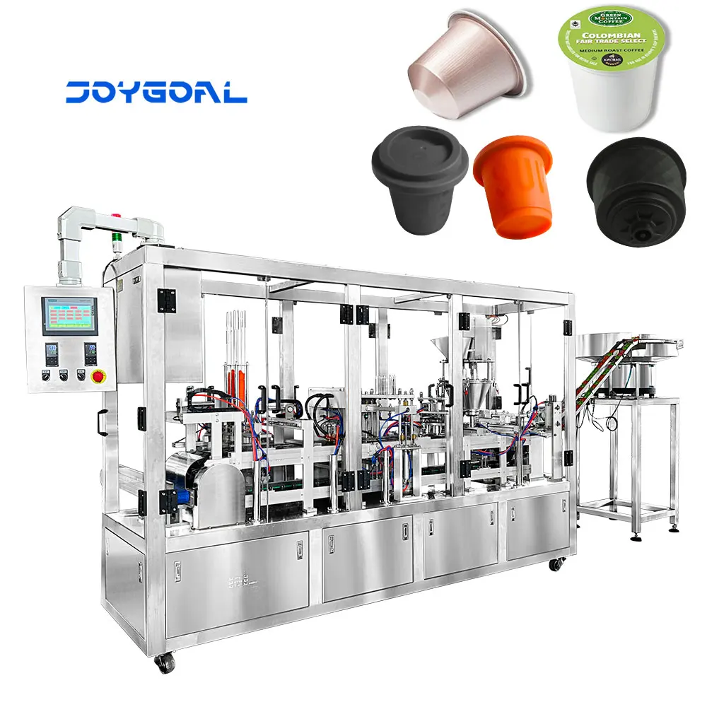 Automatic Nespresso Coffee Capsule Filling Sealing Machine Powder ...