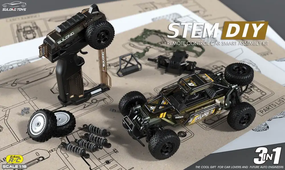 1:18-Scale-STEM-Radio-Control-
