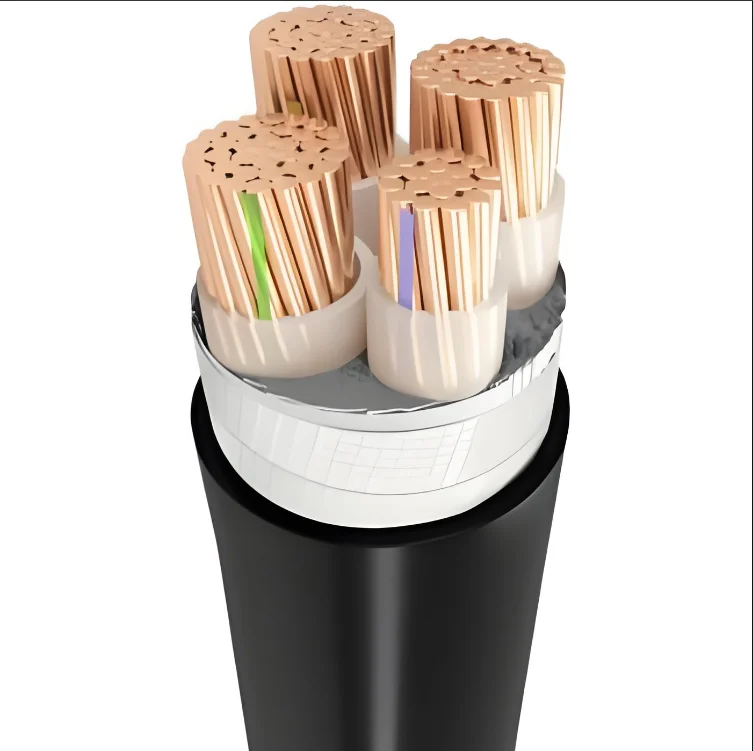Cable de ingenier&iacute;a de 4 n&uacute;cleos 0,6/1kv PVC aislado xple forrado n&uacute;cleo de cobre 50mm 70mm 95mm 120mm 150mm 185mm 240mm