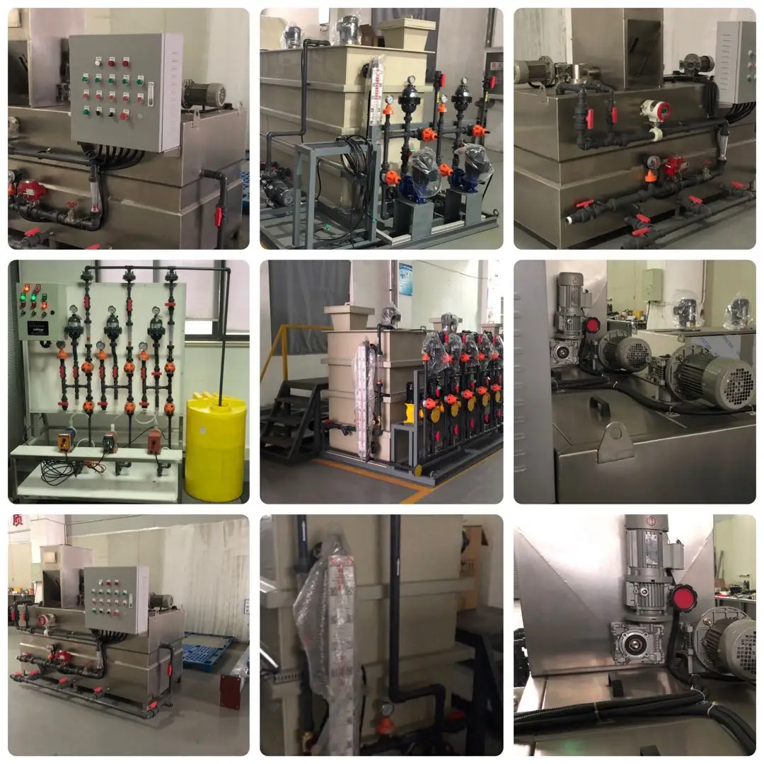 Система подачи полимера Asp подготовки порошка Sus304 316 Pp 500l 1000l 8