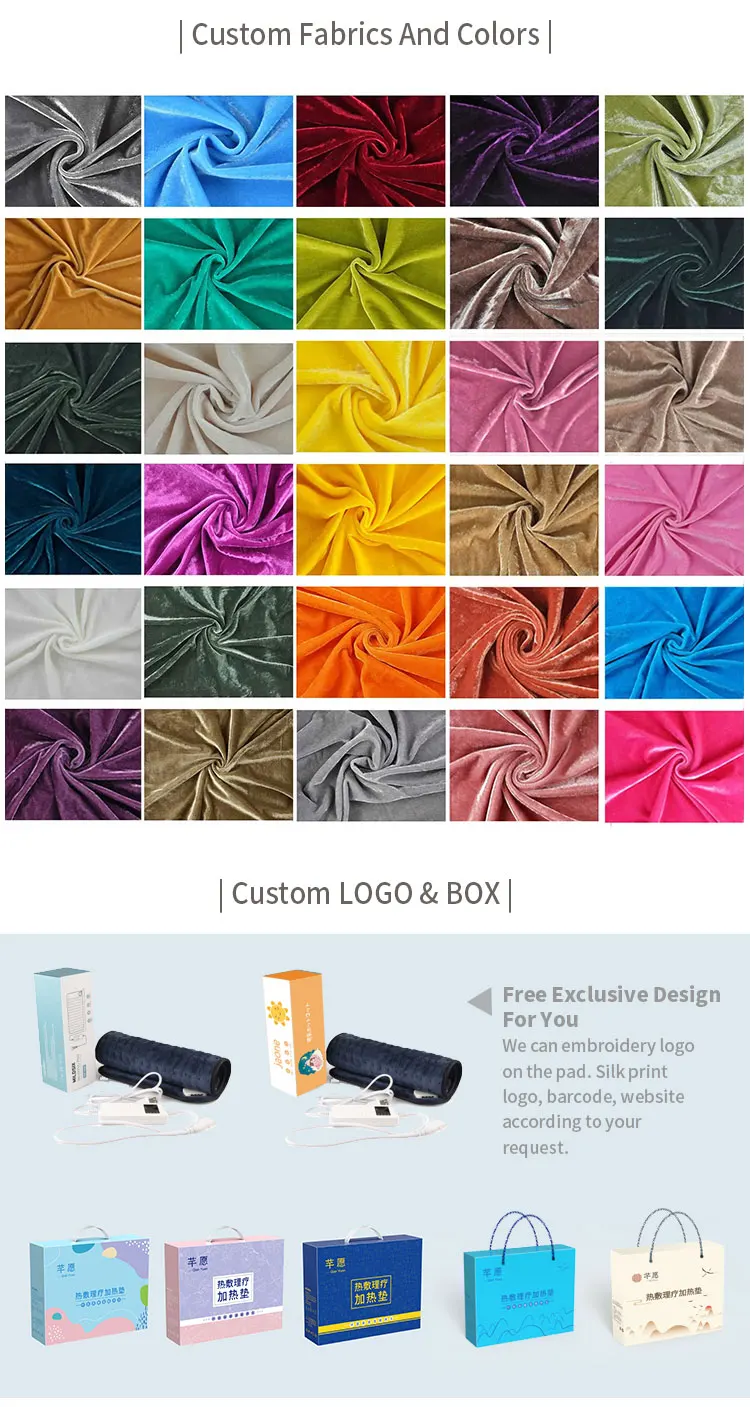 Pink Electric Heating Pad Wholesale Knee Pads Self Heating Pad For Knee