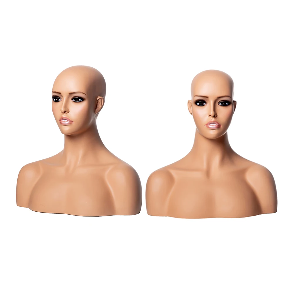 female mannequin head for wig display