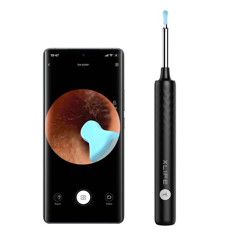 WIFI Smart Visual Ear Sticks Endoscope Mini Camera Earpick Ear Cleaner Wireless Otoscope Health Care Ear Wax Cleaning