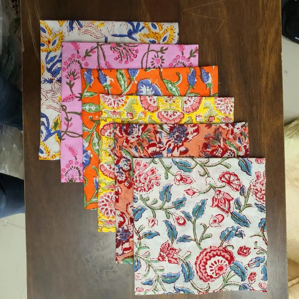 Лидер продаж, изготовление салфеток с принтом ручных блоков