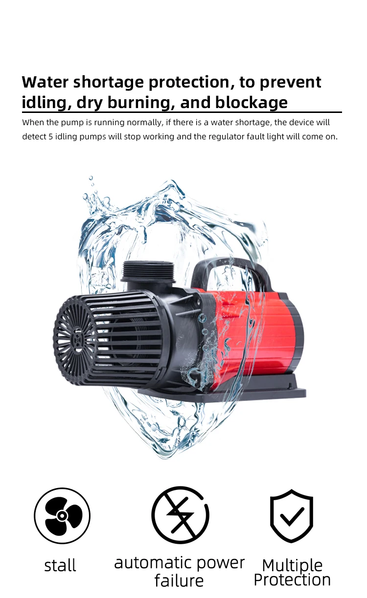 QihangRAS High-Pressure Mini Aquarium Fish Tank Submersible Pump Hot Sale Household Koi Pond Filter Circulating Water Pump product detail 8