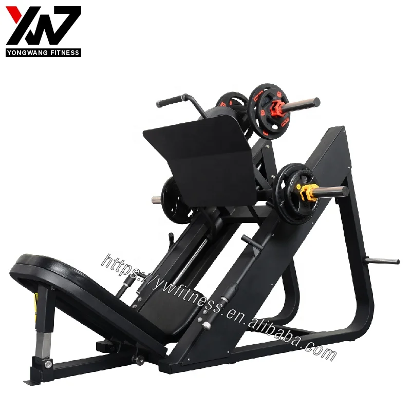 Оборудование для тренажерного зала precor, пресс для ног на 45 градусов