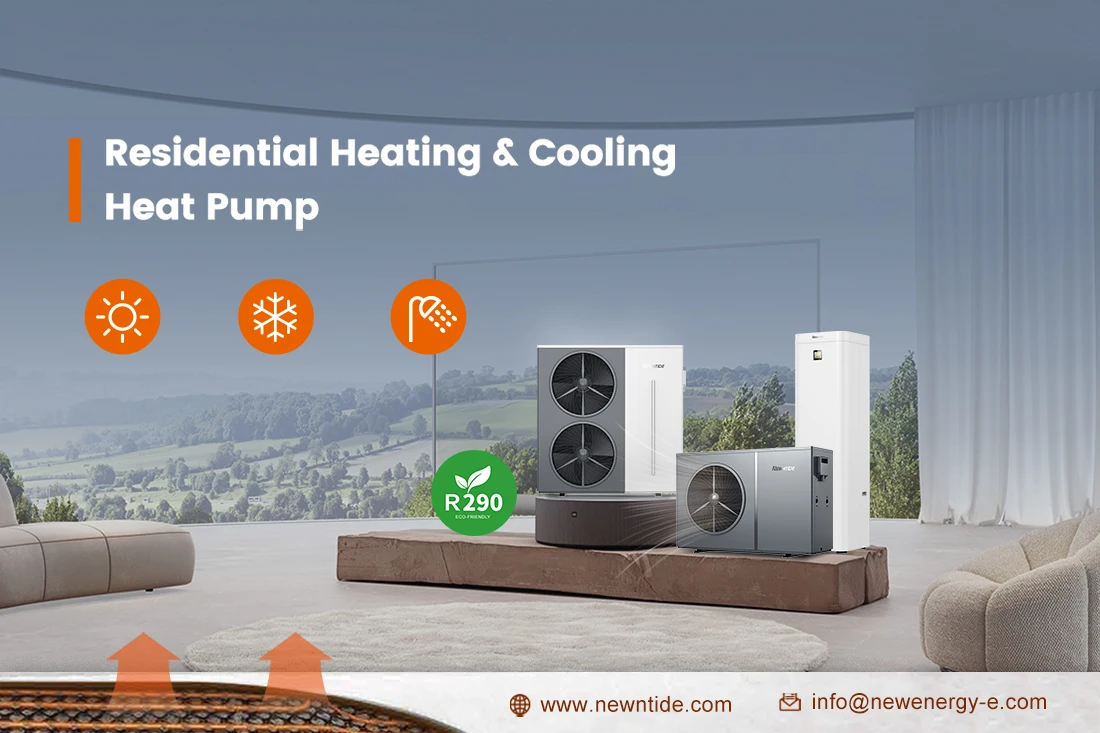 Factory Price Sg Ready R290 Refrigerant House Heating Cooling Atw Heat