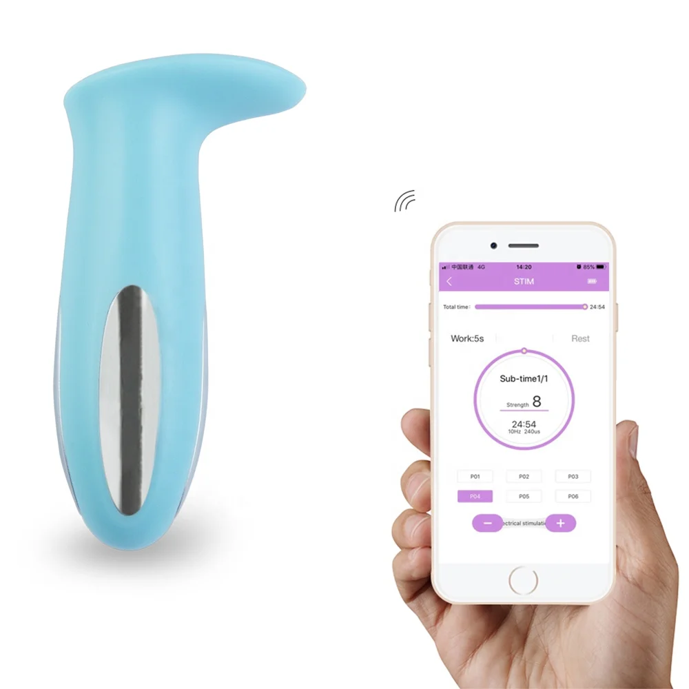 App Control Wireless Biofeedback Pelvic Floor Kegel Trainer Muscle Stimulator With EMG Test EMG Game