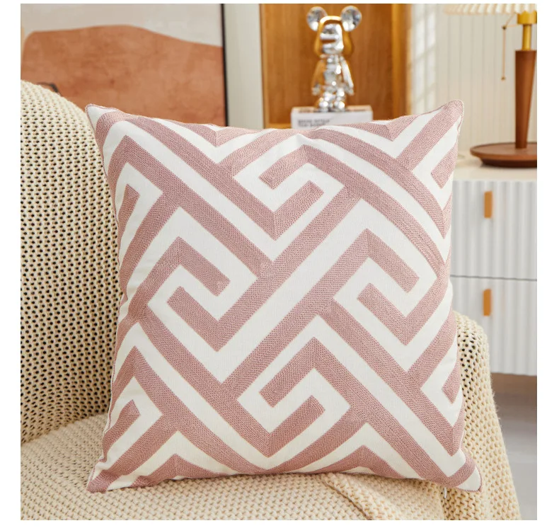 High Quality Simple Floral Pattern Outdoor Cushion Pillow Square Waterproof Flower Pillow for Camping factory