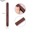 Bande de sable oblongue coeur violet marron