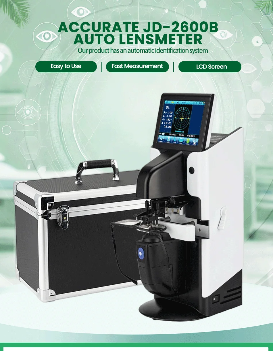 Hot Sell JD-2600B Optical Instruments Auto Lensometer Digital Lensmeter Hot Sale For Laboratory