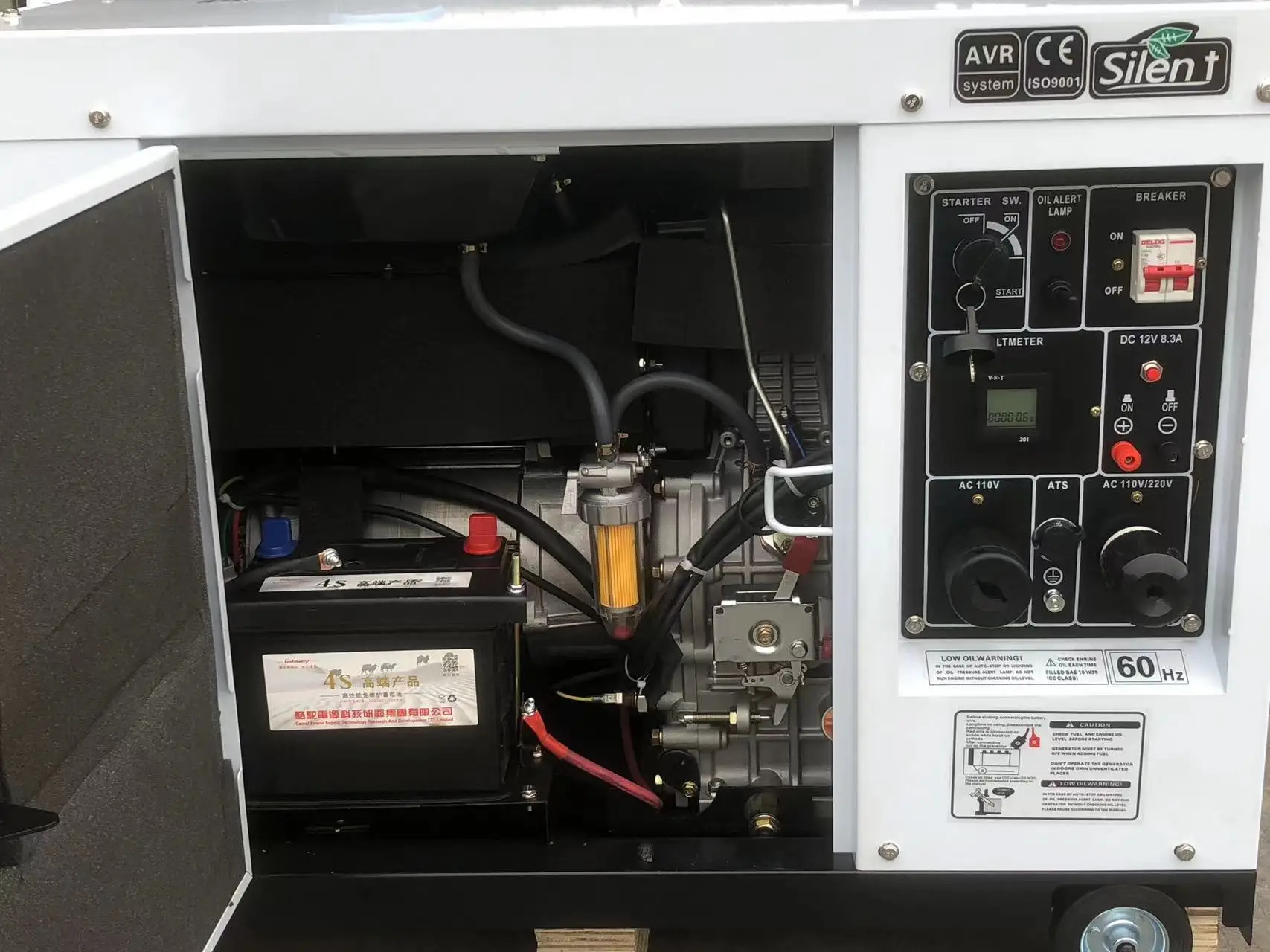 10000 Watt 12kva Diesel Generator with Remote Start Small Silent Diesel Generator