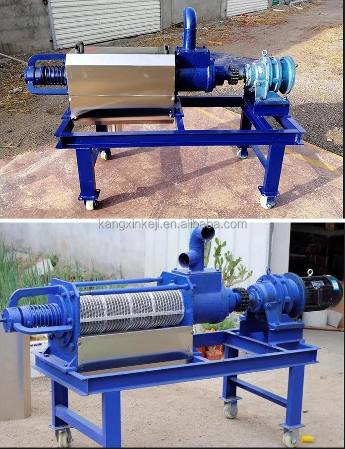 Dehydration Screen Liquid Manure Separator Dewatering Machine - Buy ...
