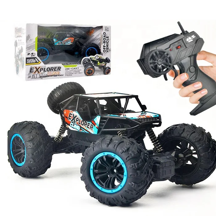 1/18 2.4ghz Radio Control Cross Country Car Toy Remote Control Truck Vehicle Toys Crawler Climbing Off-Road Rc Car for Boy Toy