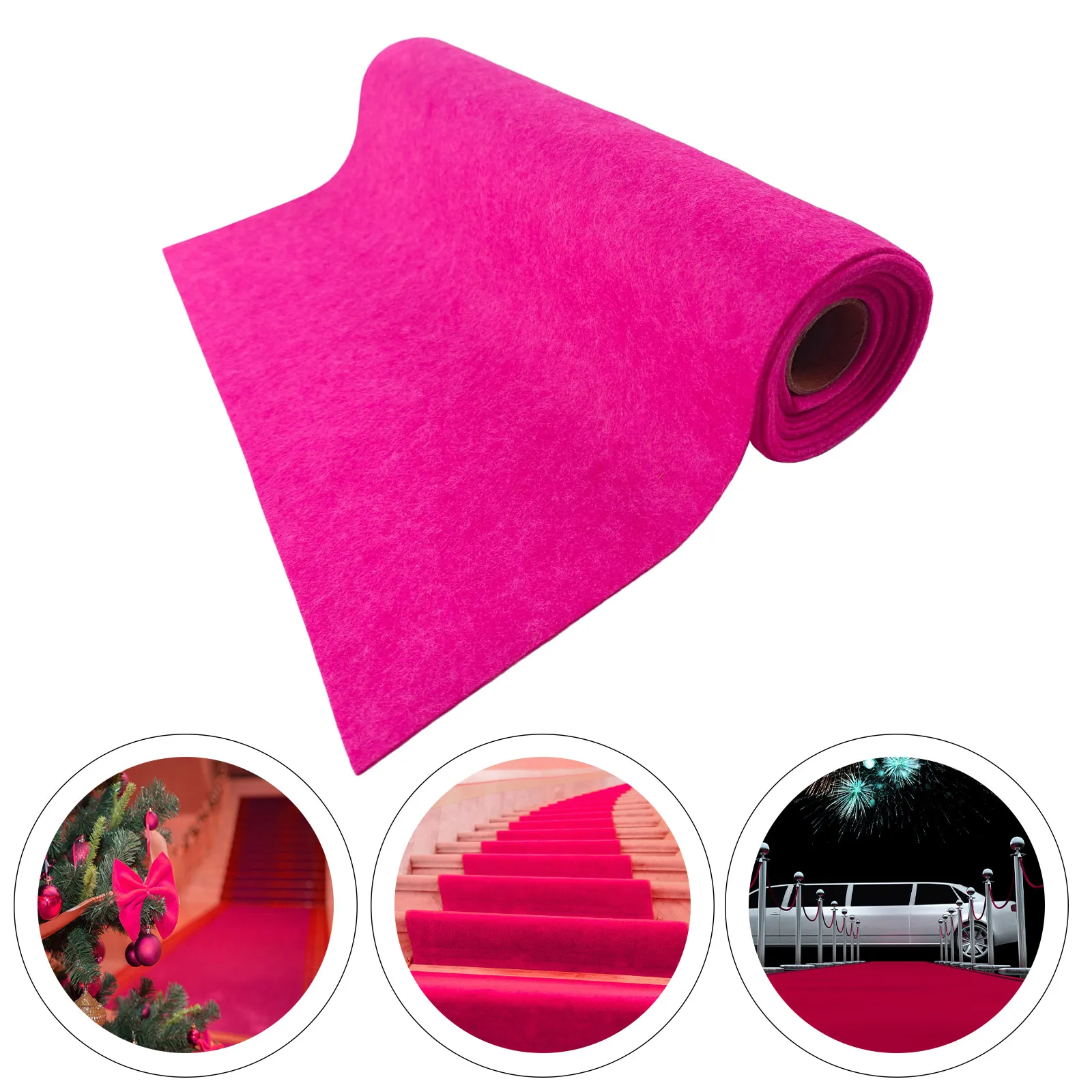 Carpet Rugs Nonwoven Polyester Expo Exhibition Felt Carpet Roll Out