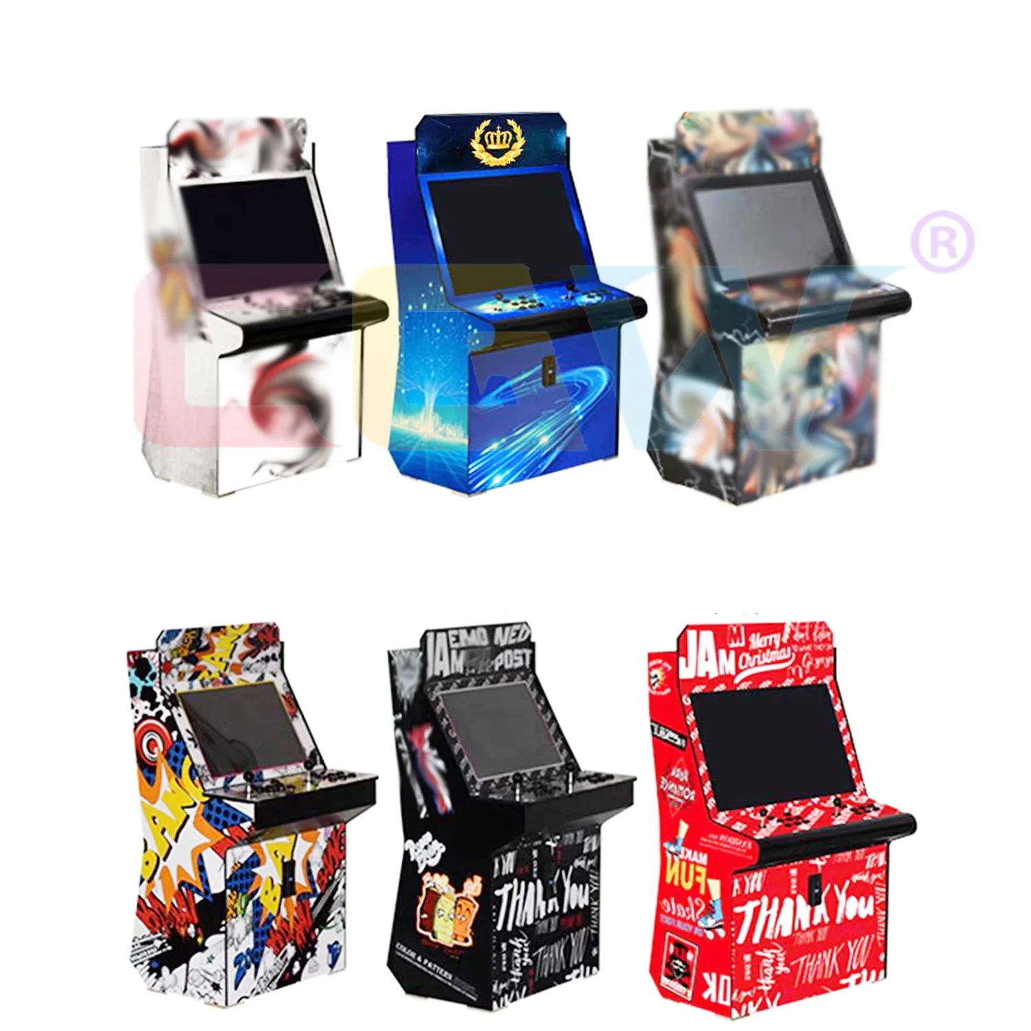 Cgw 32 Inch Pandoras Box Arcade Games Machines Coin Operated Street