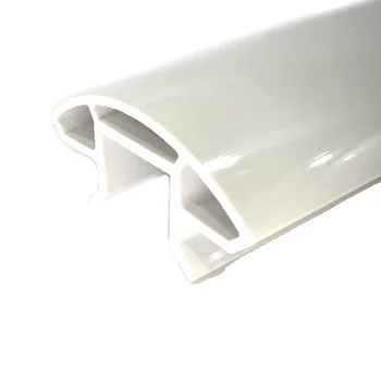 HongDa Anti aging material PVC extruded profile customizable ABS plastic profile PP PE building profile