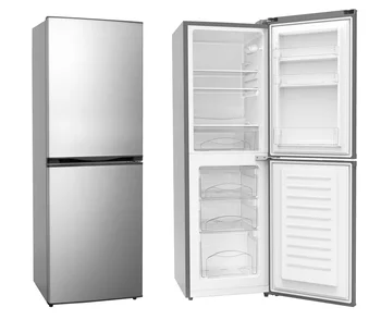 KD158R  COMBI Stainless Steel Refrigerator  Household & Hotel Use manual defrost bottom-freezer