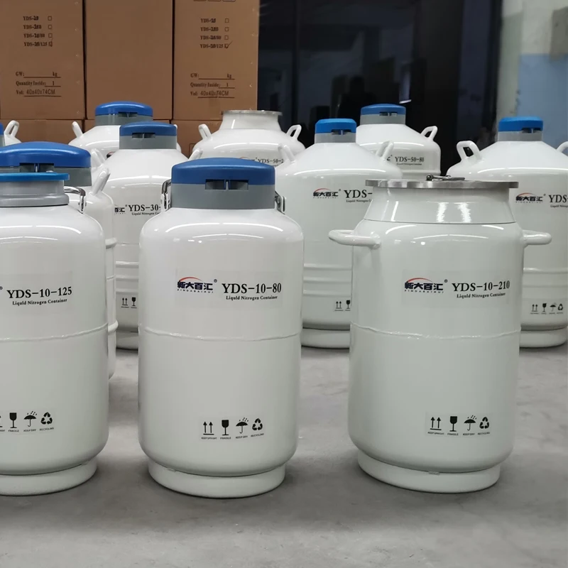 Cow Semen Straw Storage Tank 2~3 Litrs Container Nitrogen Liquid Vaccines  Storaging - China Liquid Nitrogen Container, -196 Degree
