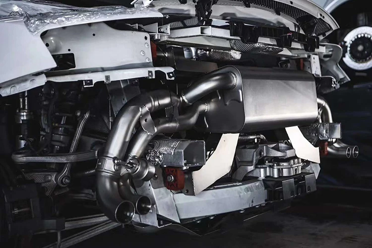 valvetronic exhaust catback system for audi rs3