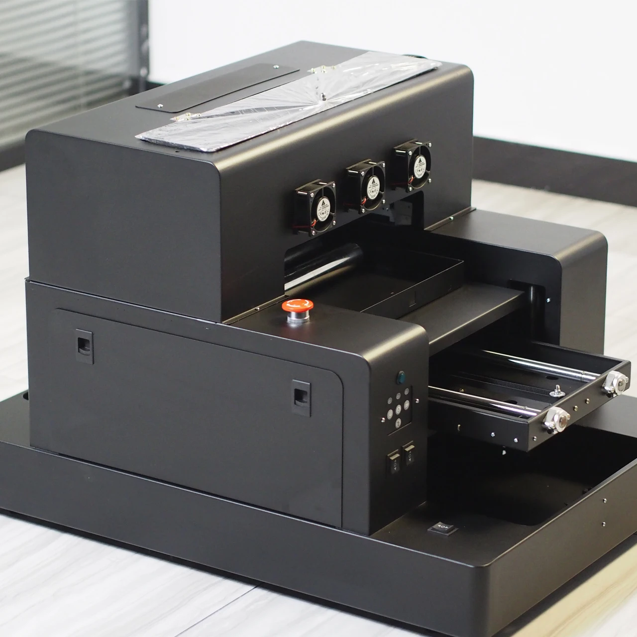 L1800 The Smallest And The Cheapest Uv Led Flatbed Printer For Printing
