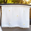 Rideau à cinq petites fleurs en trois dimensions