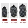Black-Medium 24-32balls no balls