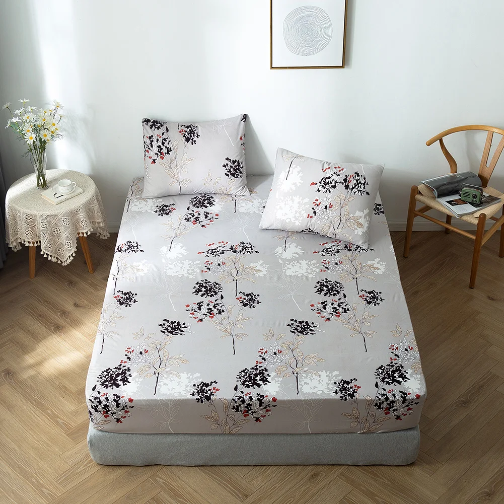 printed mattress cover