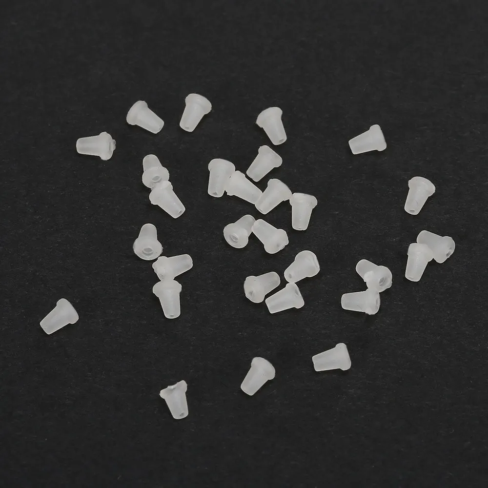 30pcs 50pcs 100pcs Fishing Hook Stop Hook Back Earring Boilies