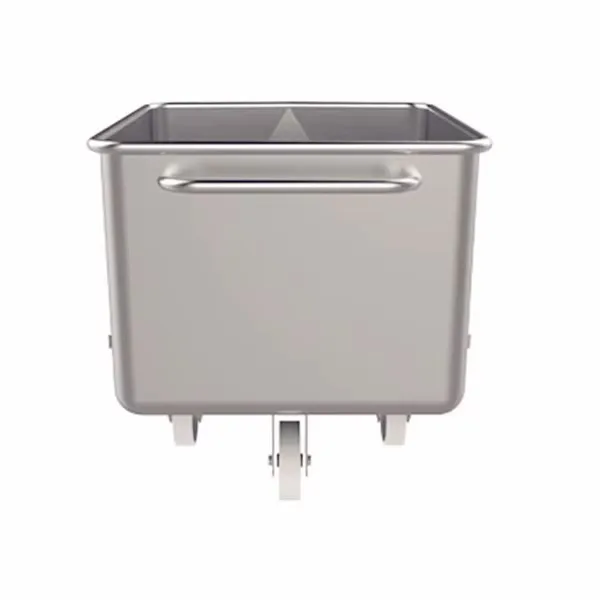 304 stainless steel transfer container/tote/meat trolley