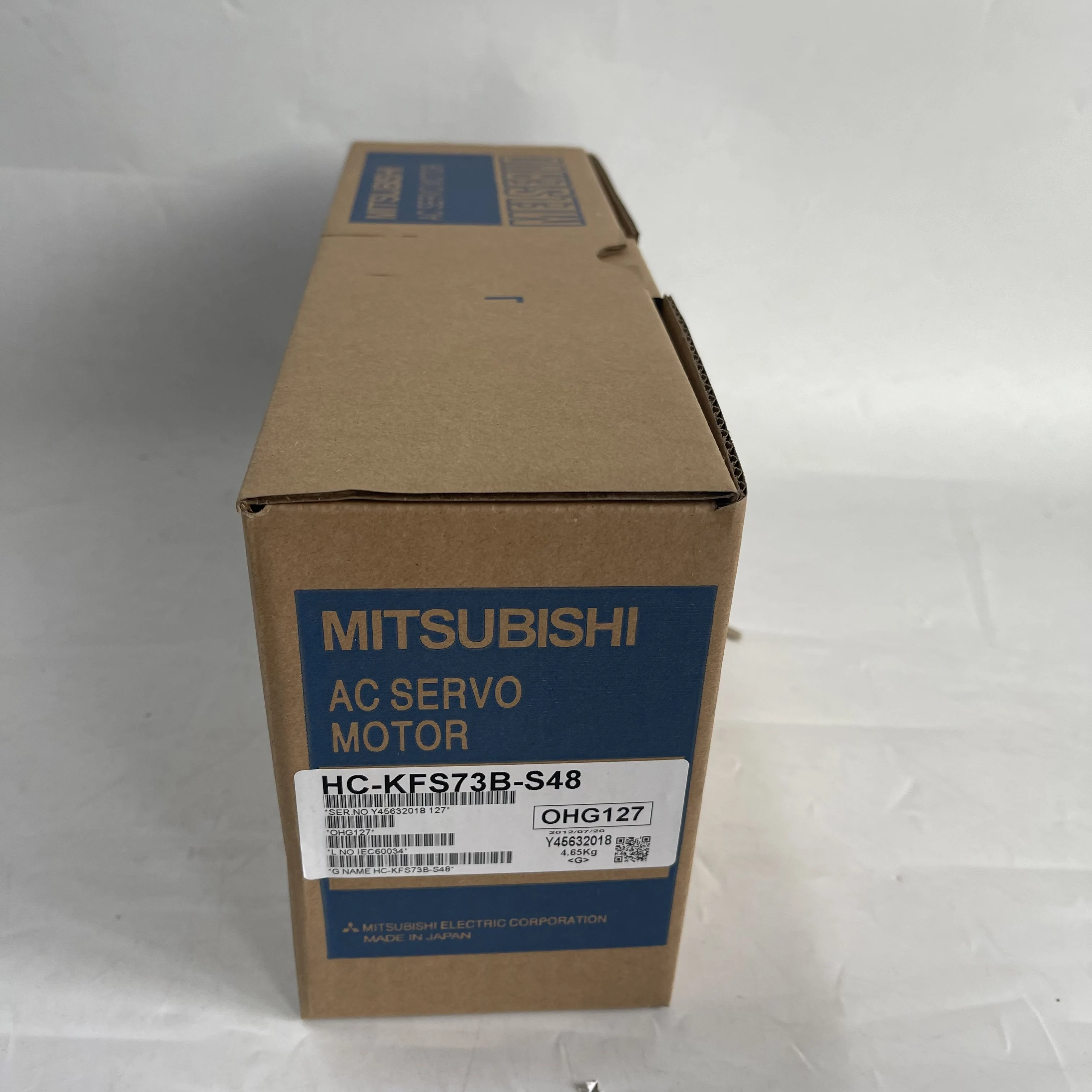 Mitsubishi AC Servo Motor HC-KFS73B-S48