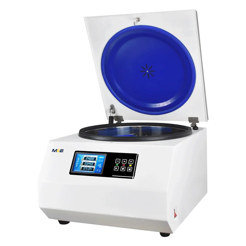 Table Top Laboratory Centrifuge Machine with Max 4*750ml Capacity 6080xg RCF and 1 Year Warranty