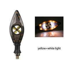 Мотоцикл велосипед скутеры светодиодный последовательного синтезатор индикатор стоп-сигнала DRL указатель поворота Led светодиодные фары мотоцикла